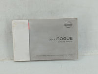 2012 Nissan Rogue Owners Manual Book Guide OEM Used Auto Parts - Oemusedautoparts1.com