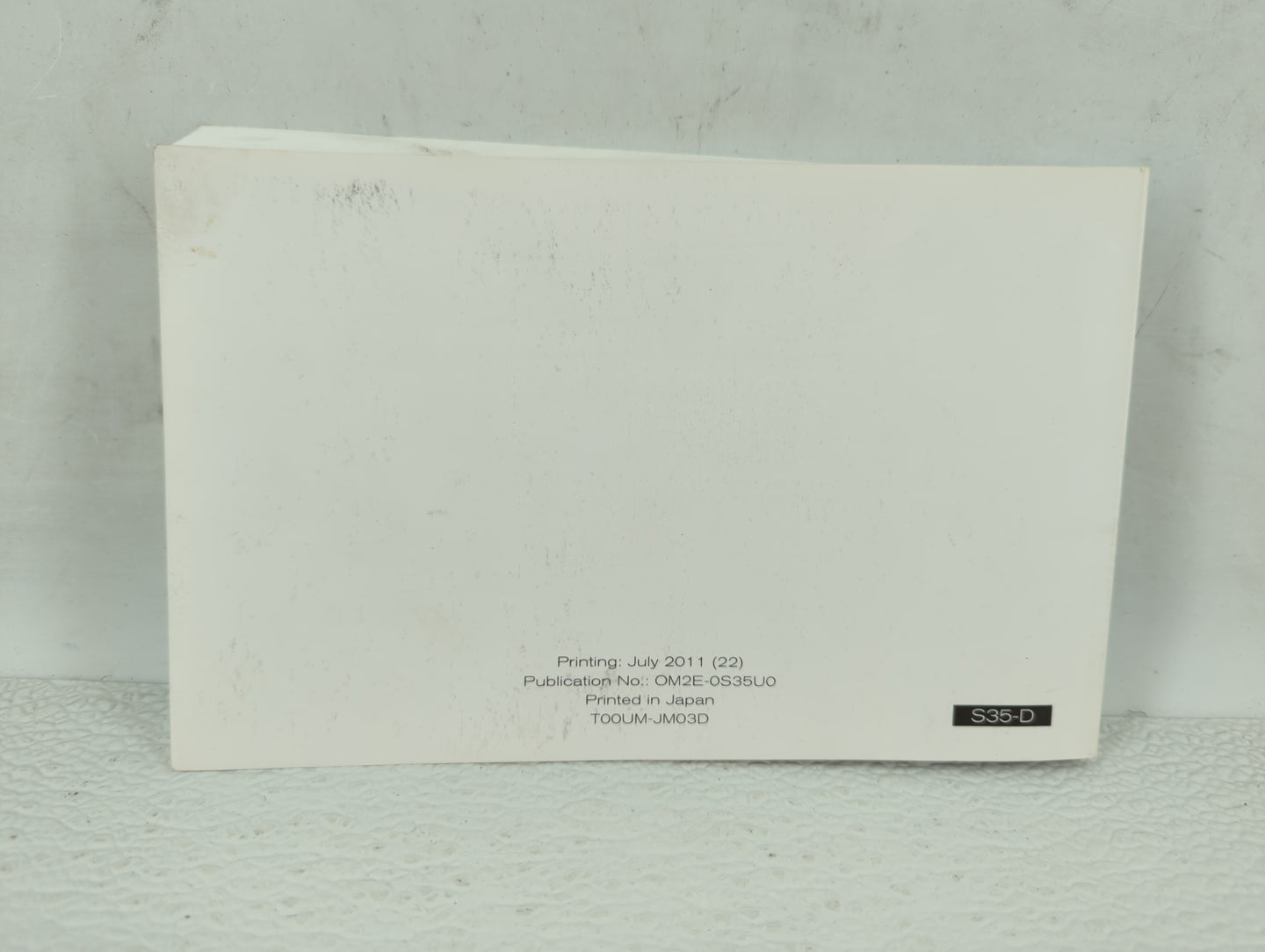 2012 Nissan Rogue Owners Manual Book Guide OEM Used Auto Parts - Oemusedautoparts1.com
