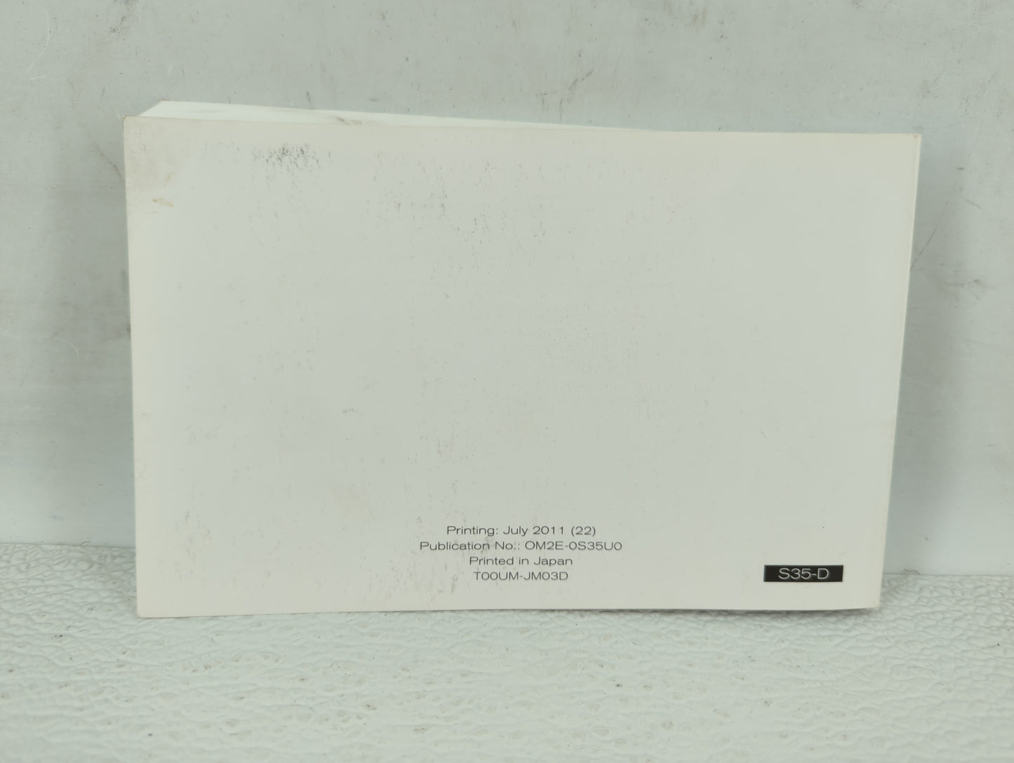2012 Nissan Rogue Owners Manual Book Guide OEM Used Auto Parts - Oemusedautoparts1.com
