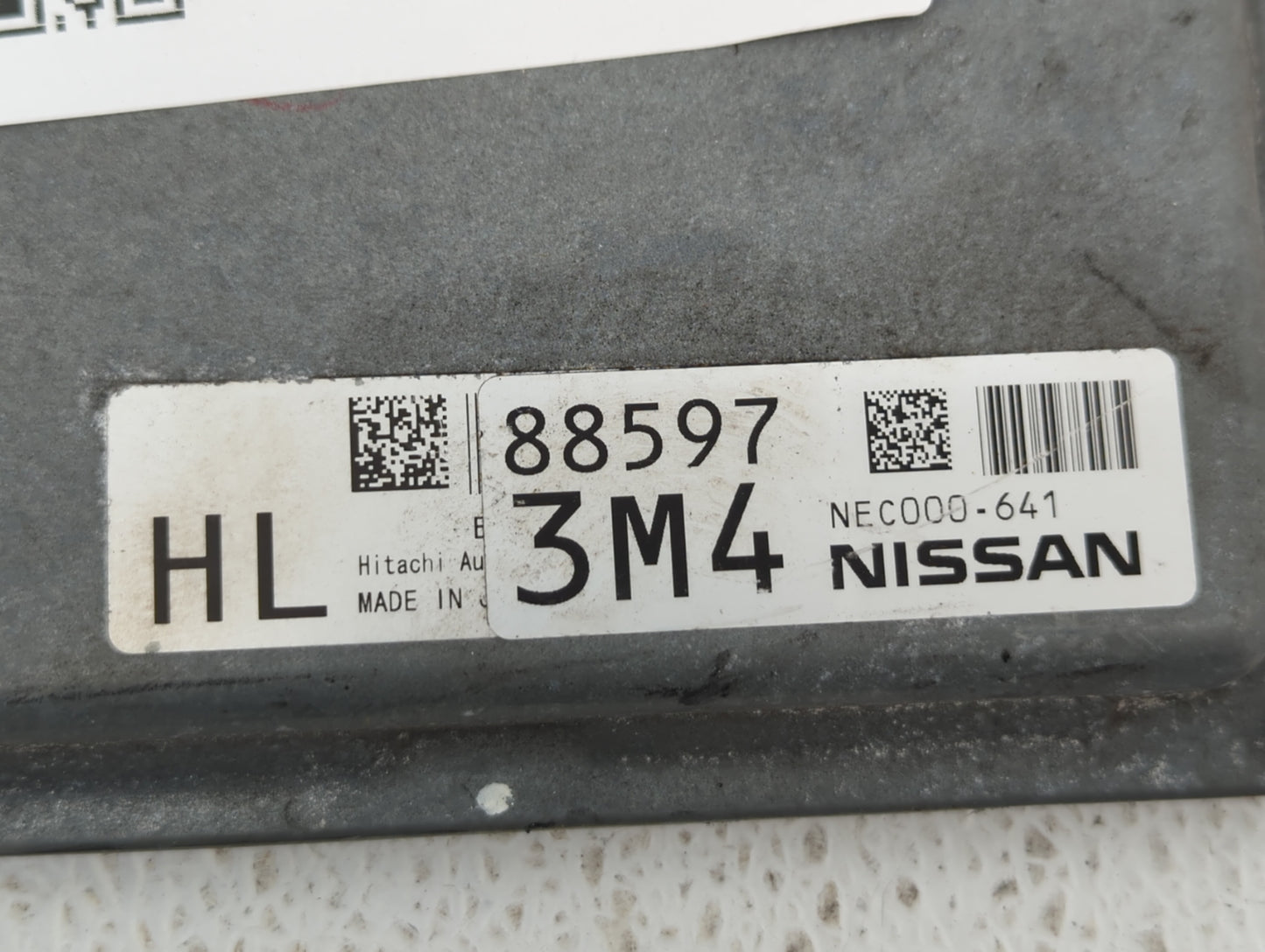2012 Nissan Rogue PCM Engine Control Computer ECU ECM PCU OEM P/N:MEC112-120 D1 NEC000-641, MEC112-100 D1, NEC000-643 Fits O