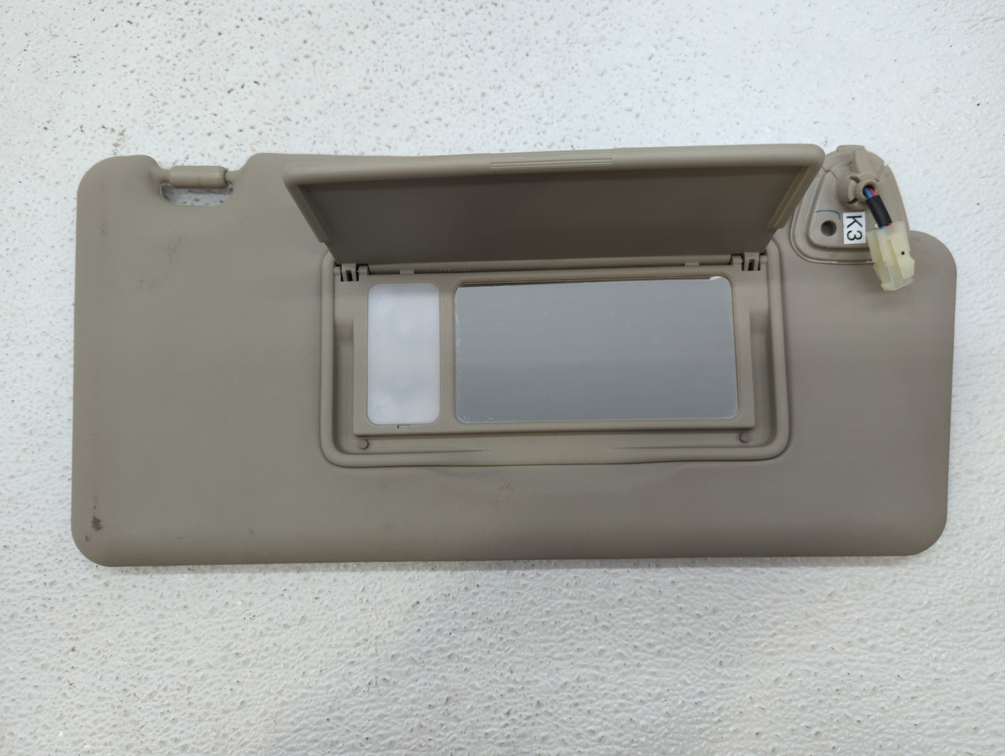 2008-2015 Nissan Rogue Sun Visor Shade Replacement Passenger Right Mirror Fits Fits 2008 2009 2010 2011 2012 2013 2014 2015 