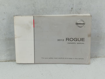 2012 Nissan Rogue Owners Manual Book Guide P/N:OM2E-0S35U0 OEM Used Auto Parts - Oemusedautoparts1.com