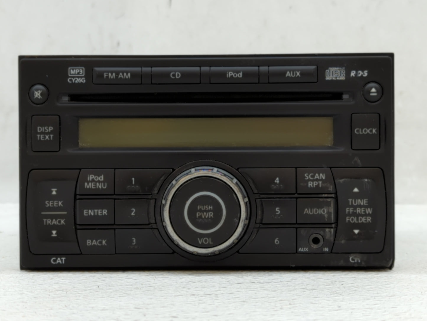2011-2015 Nissan Rogue Radio AM FM Cd Player Receiver Replacement P/N:28185 1VK1A Fits Fits 2011 2012 2013 2014 2015 OEM Use