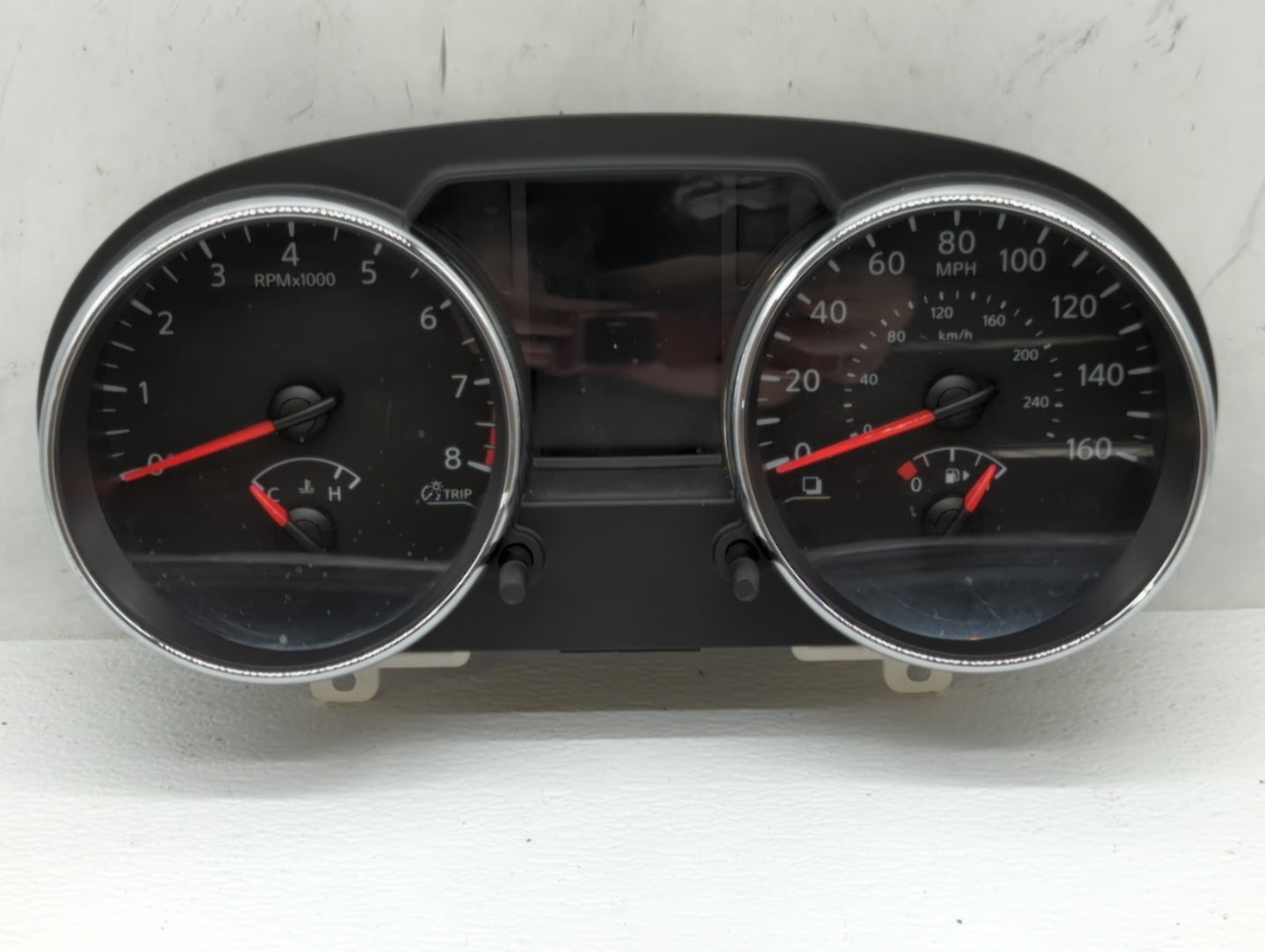 2011-2012 Nissan Rogue Instrument Cluster Speedometer Gauges P/N:24810 1VX5A Fits Fits 2011 2012 OEM Used Auto Parts - Oemus