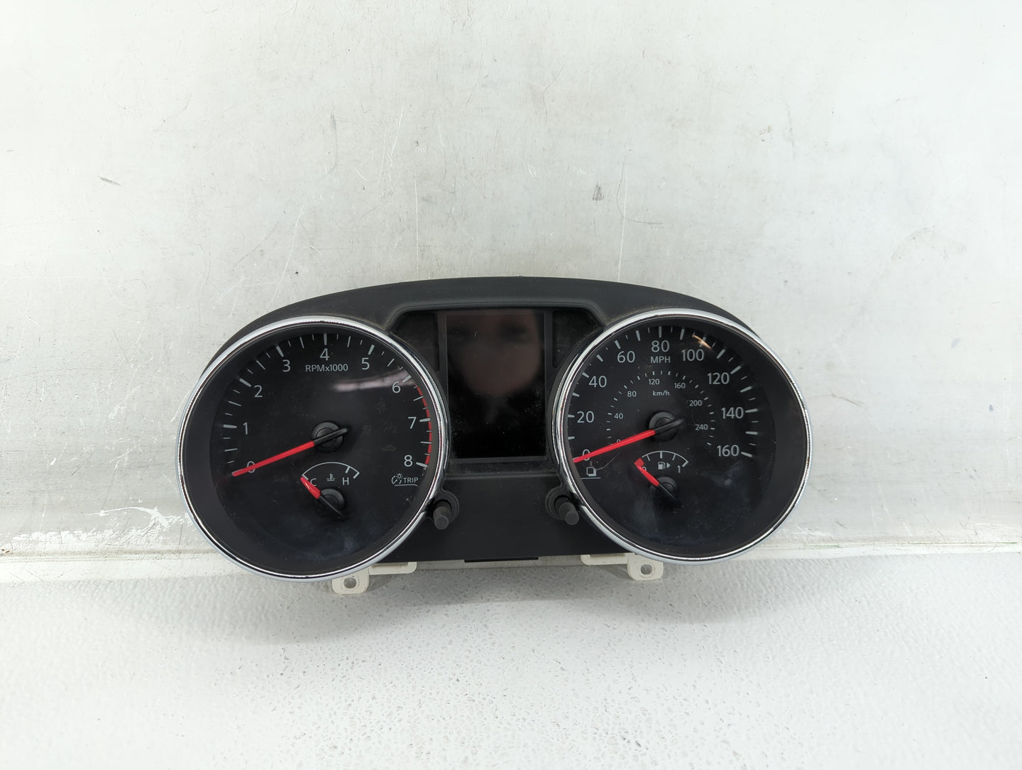 2011-2012 Nissan Rogue Instrument Cluster Speedometer Gauges P/N:24810 1VX5A Fits Fits 2011 2012 OEM Used Auto Parts - Oemus
