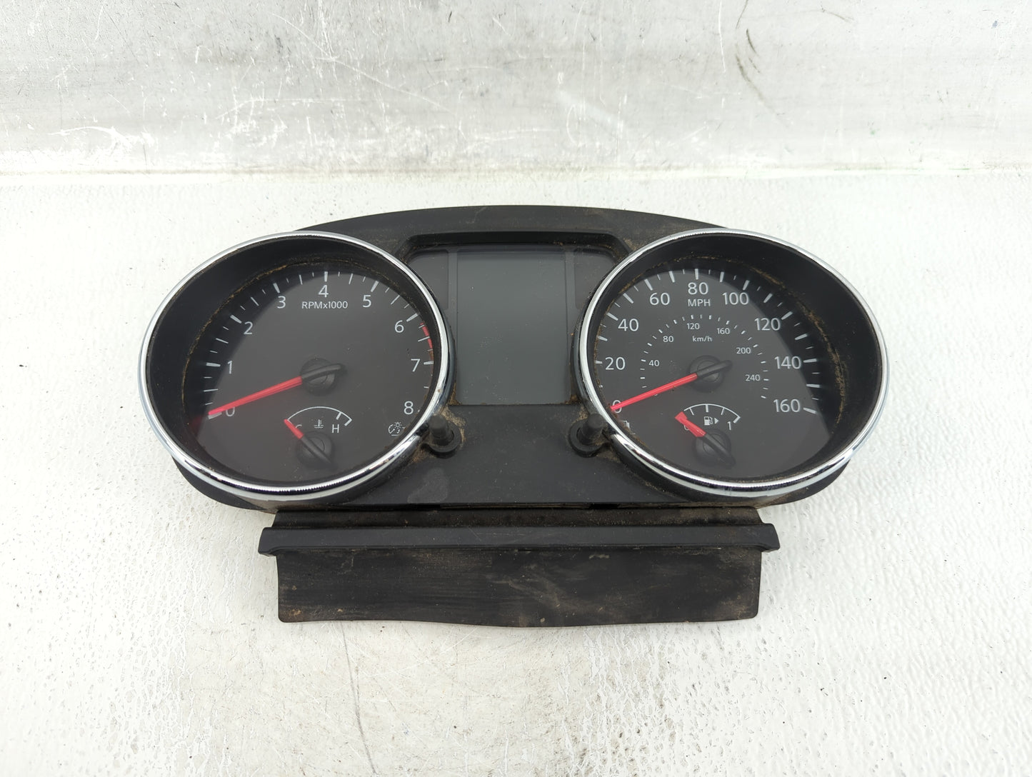 2011-2012 Nissan Rogue Instrument Cluster Speedometer Gauges P/N:24810 1VX5A Fits Fits 2011 2012 OEM Used Auto Parts - Oemus
