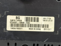 2011-2012 Nissan Rogue Instrument Cluster Speedometer Gauges P/N:24810 1VX5A Fits Fits 2011 2012 OEM Used Auto Parts - Oemus