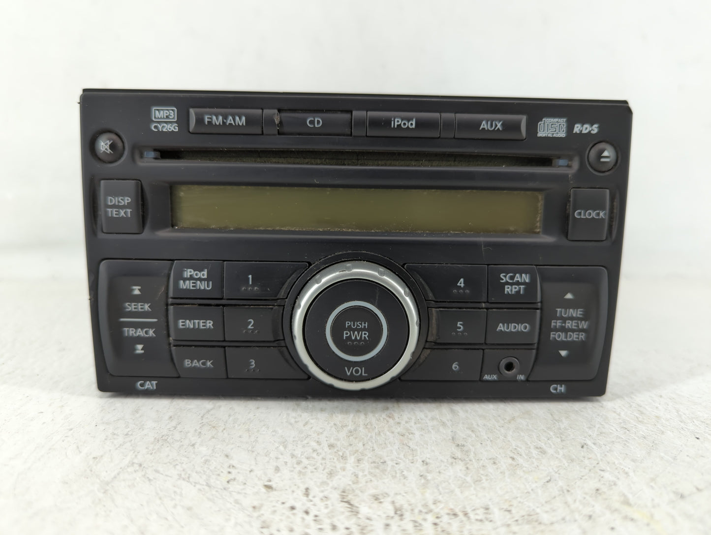 2011-2015 Nissan Rogue Am Fm Cd Player Radio Receiver - Oemusedautoparts1.com