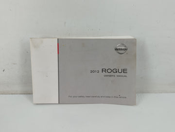 2012 Nissan Rogue Owners Manual Book Guide P/N:OM2E-0S35U0 OEM Used Auto Parts - Oemusedautoparts1.com