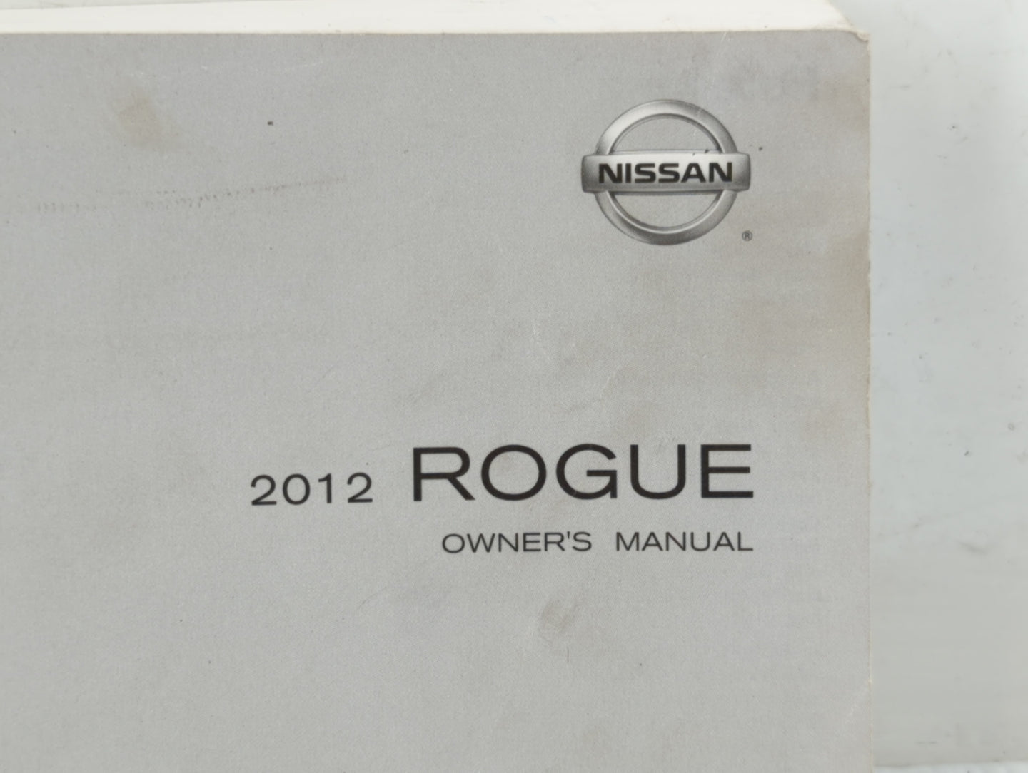 2012 Nissan Rogue Owners Manual Book Guide P/N:OM2E-0S35U0 OEM Used Auto Parts - Oemusedautoparts1.com