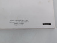 2012 Nissan Rogue Owners Manual Book Guide P/N:OM2E-0S35U0 OEM Used Auto Parts - Oemusedautoparts1.com
