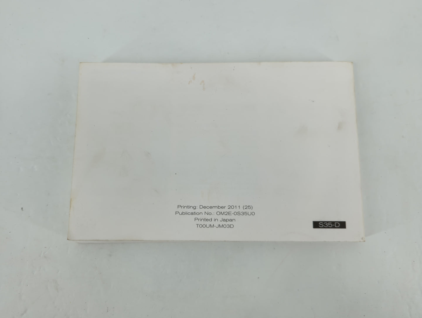 2012 Nissan Rogue Owners Manual Book Guide P/N:OM2E-0S35U0 OEM Used Auto Parts - Oemusedautoparts1.com