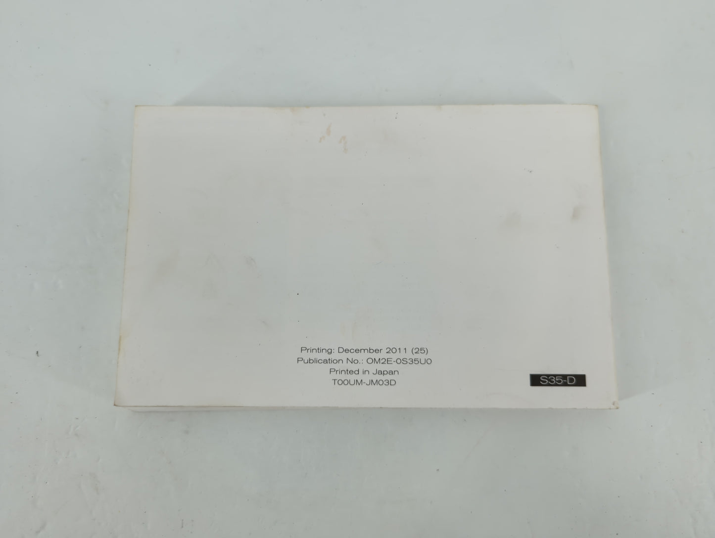 2012 Nissan Rogue Owners Manual Book Guide P/N:OM2E-0S35U0 OEM Used Auto Parts - Oemusedautoparts1.com