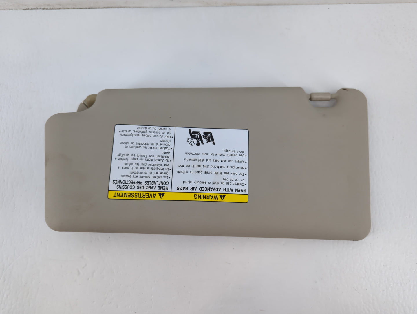 2008-2015 Nissan Rogue Sun Visor Shade Replacement Passenger Right Mirror Fits Fits 2008 2009 2010 2011 2012 2013 2014 2015 