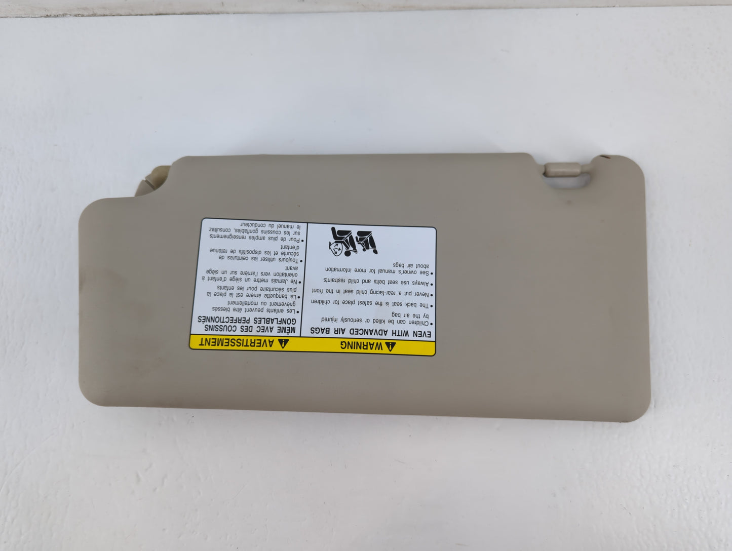 2008-2015 Nissan Rogue Sun Visor Shade Replacement Passenger Right Mirror Fits Fits 2008 2009 2010 2011 2012 2013 2014 2015 
