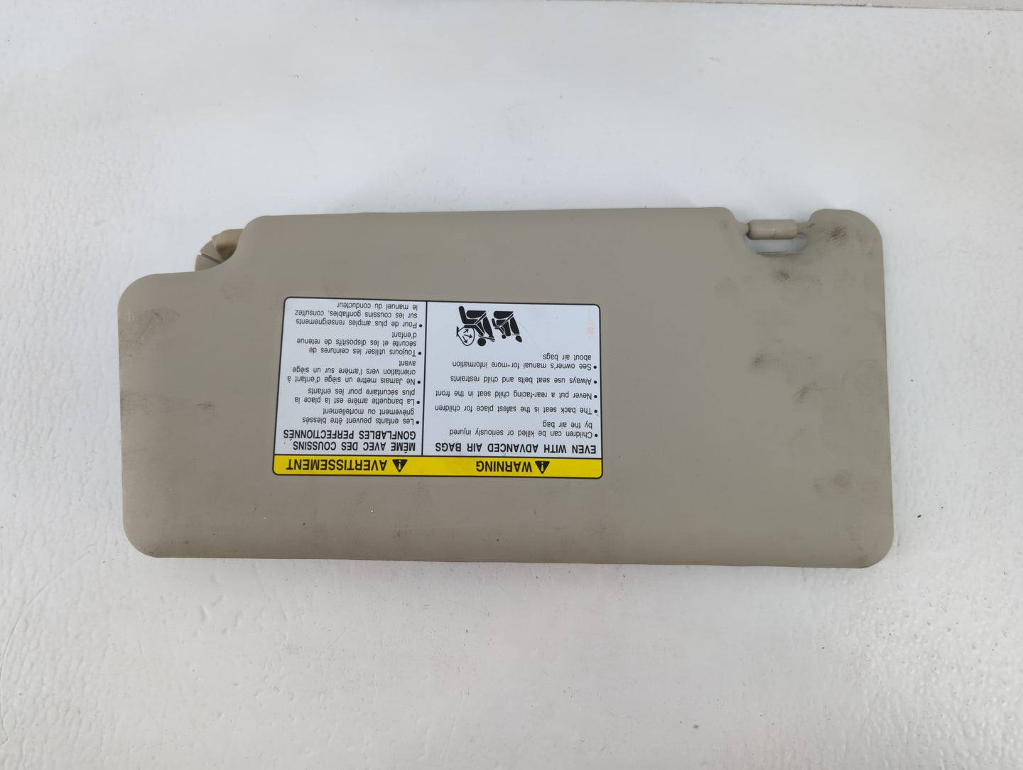 2008-2015 Nissan Rogue Sun Visor Shade Replacement Passenger Right Mirror Fits Fits 2008 2009 2010 2011 2012 2013 2014 2015 
