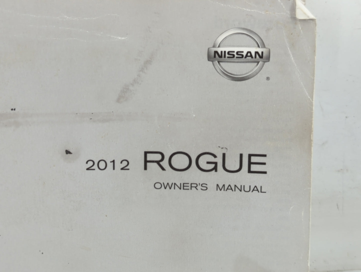 2012 Nissan Rogue Owners Manual Book Guide P/N:OM2E-0S35U0 OEM Used Auto Parts - Oemusedautoparts1.com