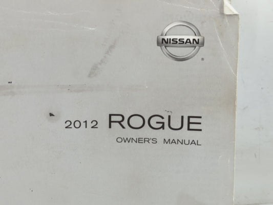 2012 Nissan Rogue Owners Manual Book Guide P/N:OM2E-0S35U0 OEM Used Auto Parts