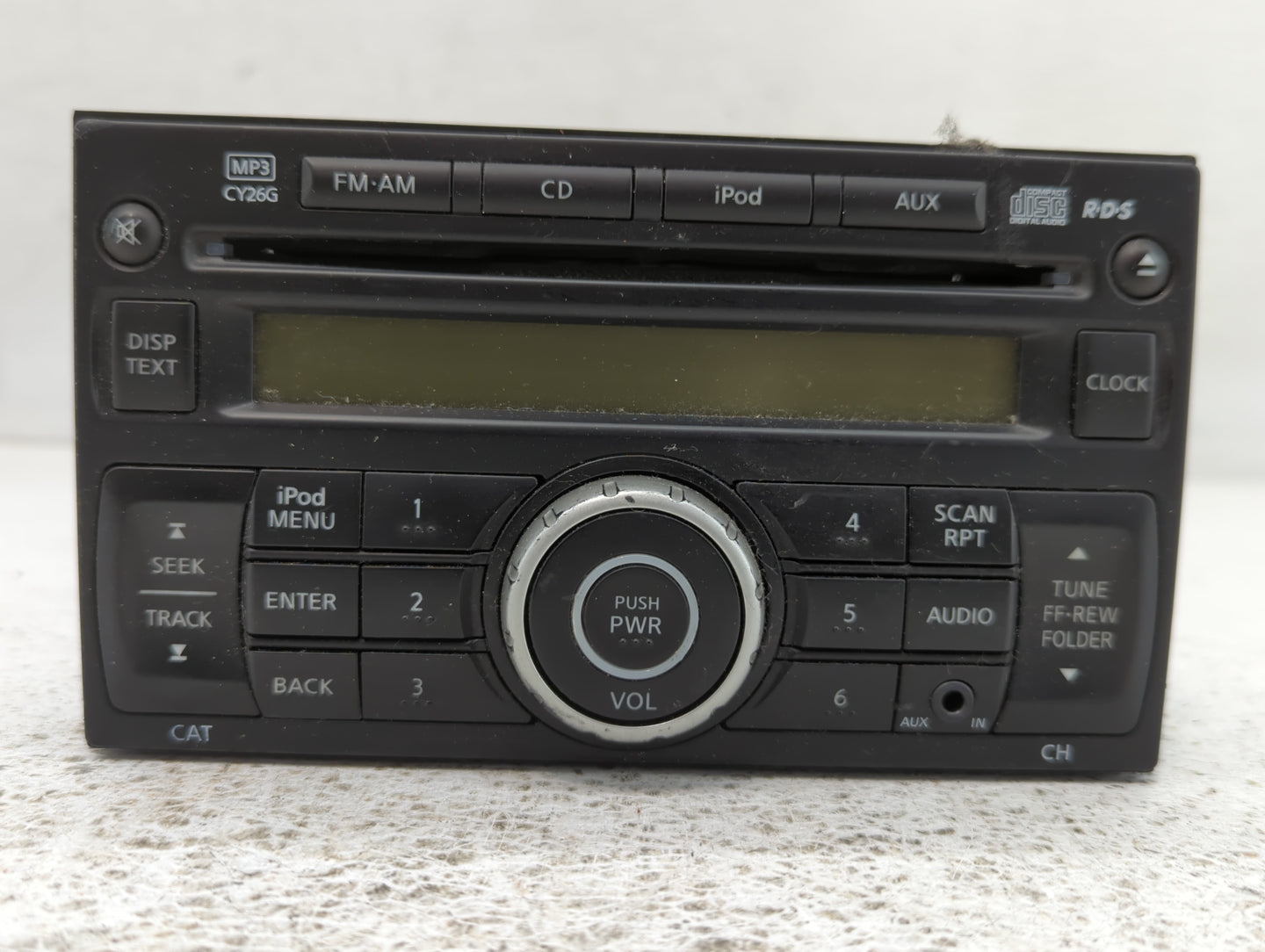2011-2015 Nissan Rogue Am Fm Cd Player Radio Receiver - Oemusedautoparts1.com