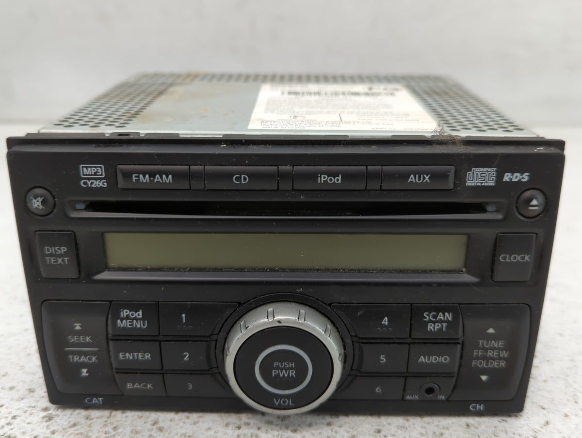 2011-2015 Nissan Rogue Am Fm Cd Player Radio Receiver 713118 - Oemusedautoparts1.com