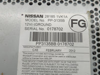 2011-2015 Nissan Rogue Am Fm Cd Player Radio Receiver 713118 - Oemusedautoparts1.com