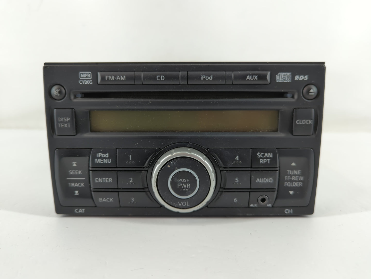 2011-2015 Nissan Rogue Radio AM FM Cd Player Receiver Replacement P/N:PP3135BB Fits Fits 2011 2012 2013 2014 2015 OEM Used A