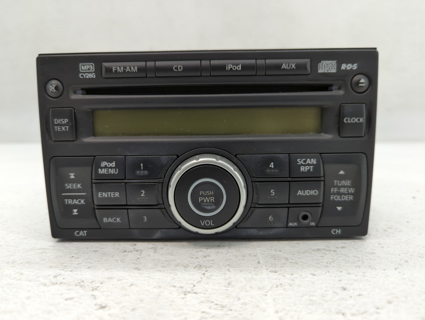 2011-2015 Nissan Rogue Am Fm Cd Player Radio Receiver - Oemusedautoparts1.com