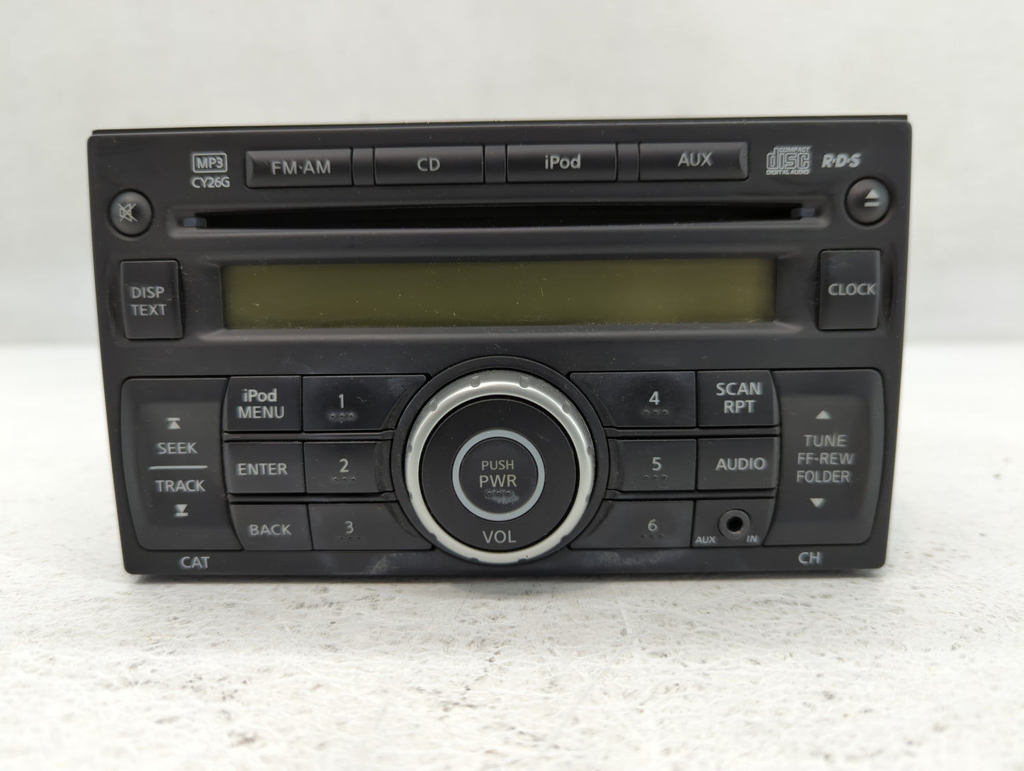 2011-2015 Nissan Rogue Am Fm Cd Player Radio Receiver - Oemusedautoparts1.com