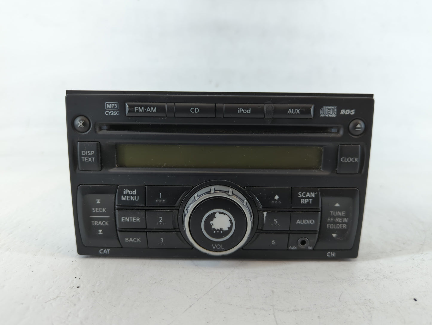 2012 Nissan Rogue Radio AM FM Cd Player Receiver Replacement P/N:28185 1VK1A Fits OEM Used Auto Parts - Oemusedautoparts1.co