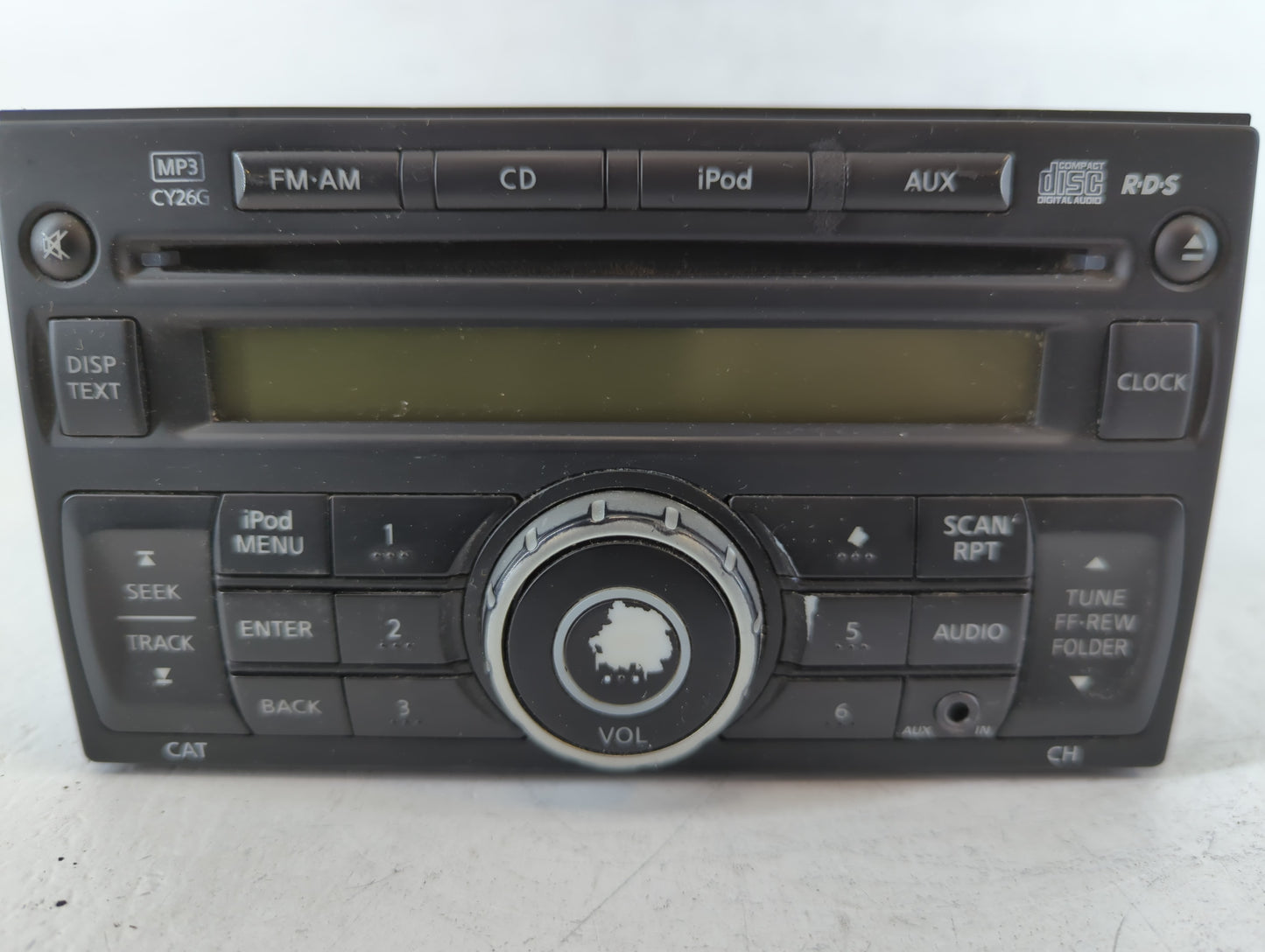 2012 Nissan Rogue Radio AM FM Cd Player Receiver Replacement P/N:28185 1VK1A Fits OEM Used Auto Parts - Oemusedautoparts1.co