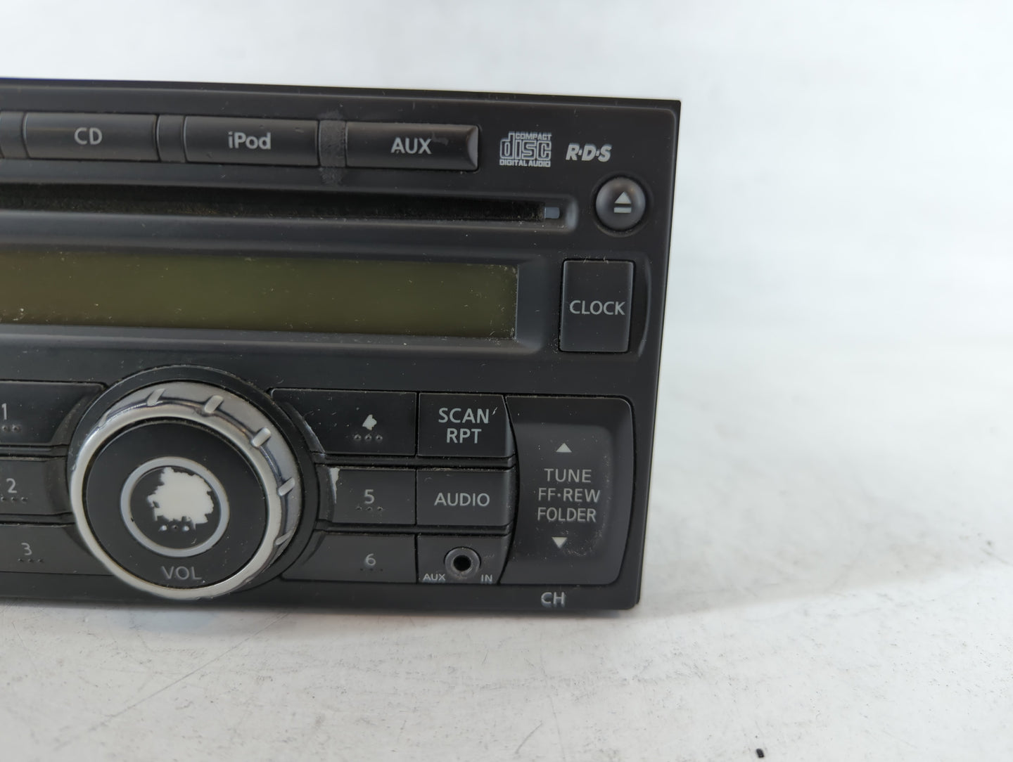 2012 Nissan Rogue Radio AM FM Cd Player Receiver Replacement P/N:28185 1VK1A Fits OEM Used Auto Parts - Oemusedautoparts1.co