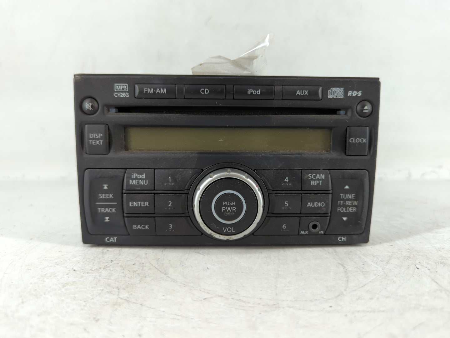2011-2015 Nissan Rogue Am Fm Cd Player Radio Receiver - Oemusedautoparts1.com