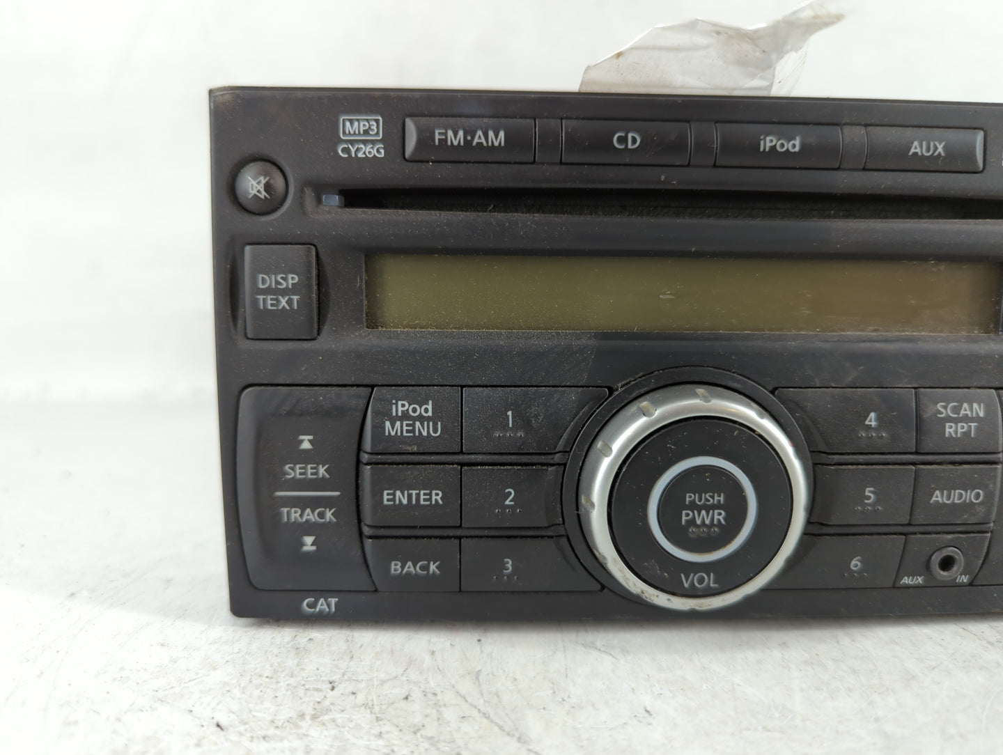 2011-2015 Nissan Rogue Am Fm Cd Player Radio Receiver - Oemusedautoparts1.com