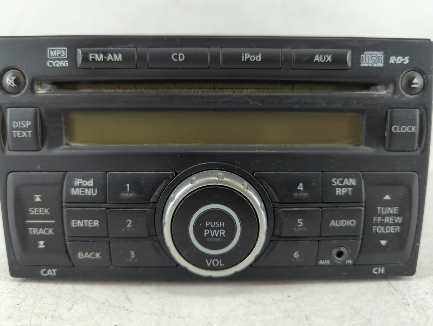 2011-2015 Nissan Rogue Am Fm Cd Player Radio Receiver - Oemusedautoparts1.com