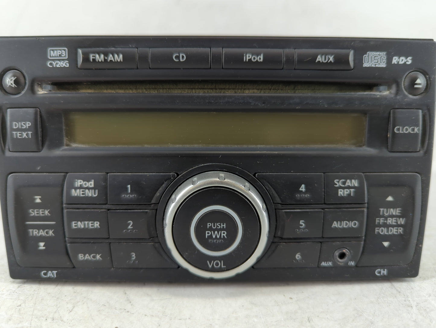 2011-2015 Nissan Rogue Am Fm Cd Player Radio Receiver - Oemusedautoparts1.com
