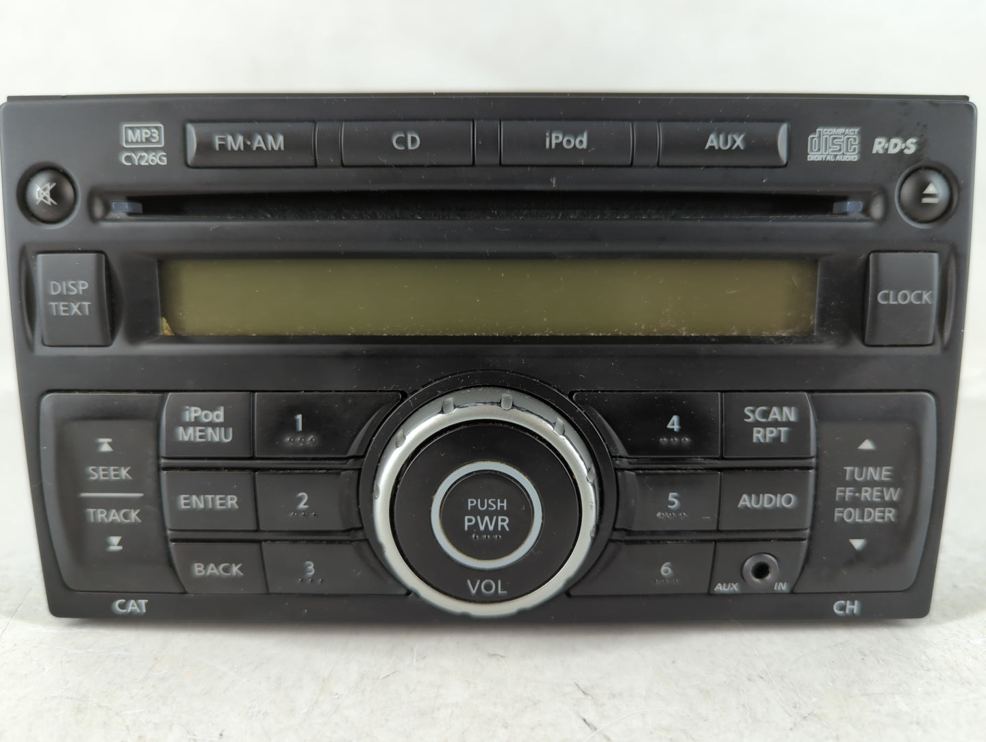 2011-2015 Nissan Rogue Radio AM FM Cd Player Receiver Replacement P/N:PP3135BB 0177553 28185 1VK1A Fits OEM Used Auto Parts 