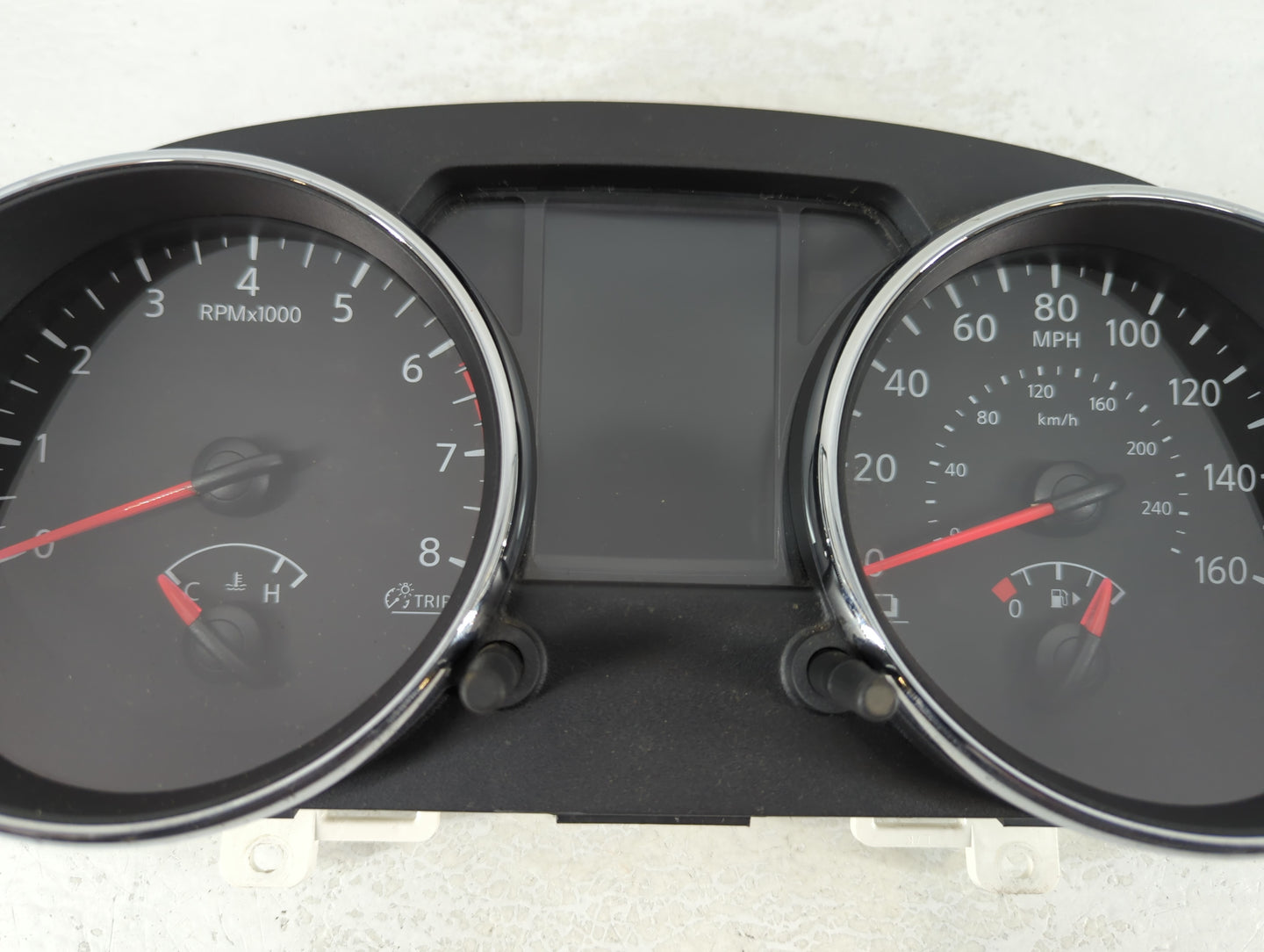 2012-2015 Nissan Rogue Instrument Cluster Speedometer Gauges P/N:24810 1VX0A Fits Fits 2012 2013 2014 2015 OEM Used Auto Par