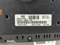 2012-2015 Nissan Rogue Instrument Cluster Speedometer Gauges P/N:24810 1VX0A Fits Fits 2012 2013 2014 2015 OEM Used Auto Par