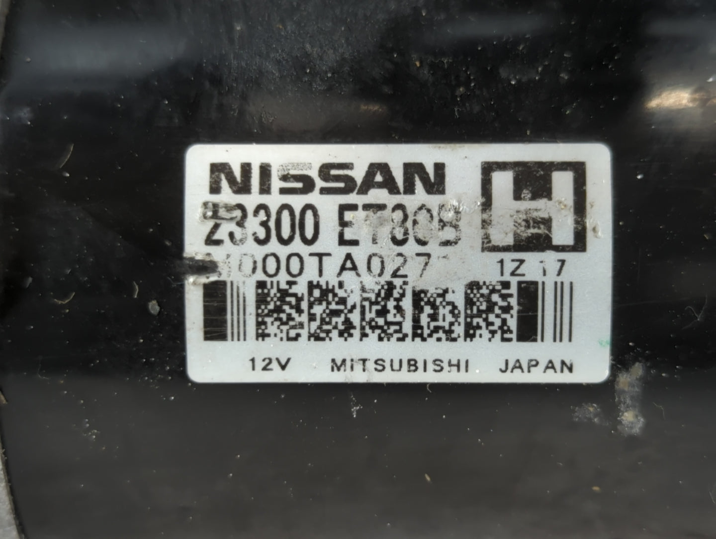 2008-2015 Nissan Rogue Car Starter Motor Solenoid OEM P/N:M000TA0272 23300 ET80B Fits Fits 2008 2009 2010 2011 2012 2013 201