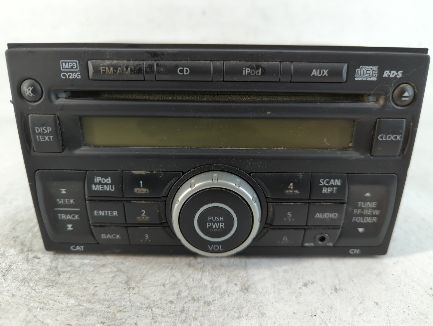 2011-2015 Nissan Rogue Radio AM FM Cd Player Receiver Replacement P/N:28185 1VK1A Fits Fits 2011 2012 2013 2014 2015 OEM Use
