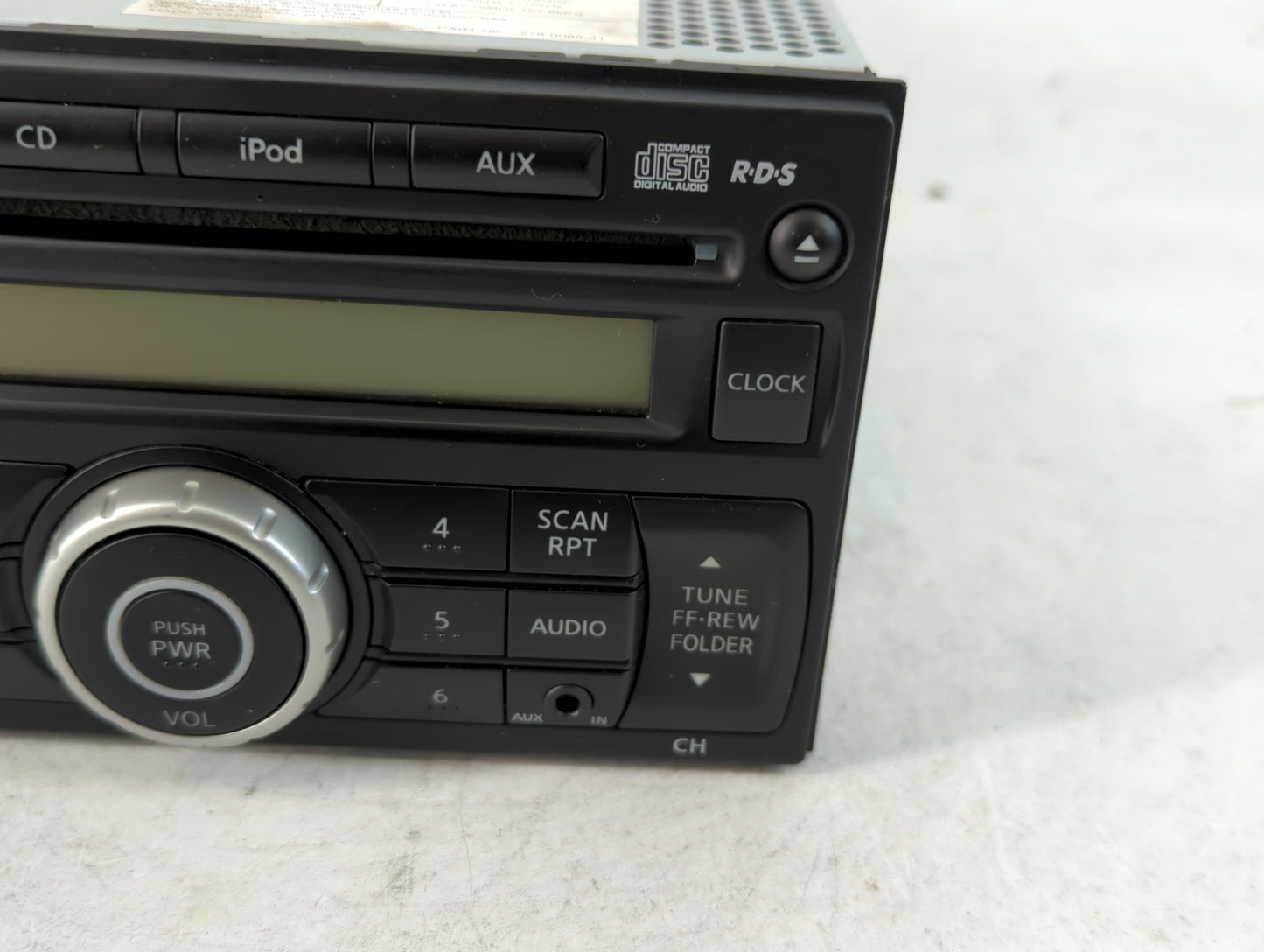 2011-2015 Nissan Rogue Radio AM FM Cd Player Receiver Replacement P/N:28185 1VK1A Fits Fits 2011 2012 2013 2014 2015 OEM Use