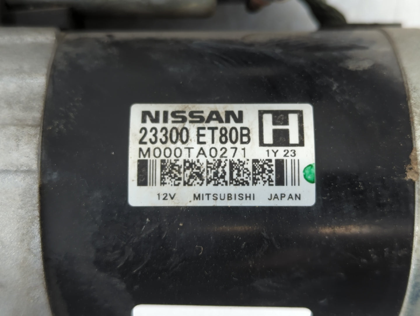 2008-2015 Nissan Rogue Car Starter Motor Solenoid OEM P/N:23300 ET80B Fits Fits 2008 2009 2010 2011 2012 2013 2014 2015 OEM 