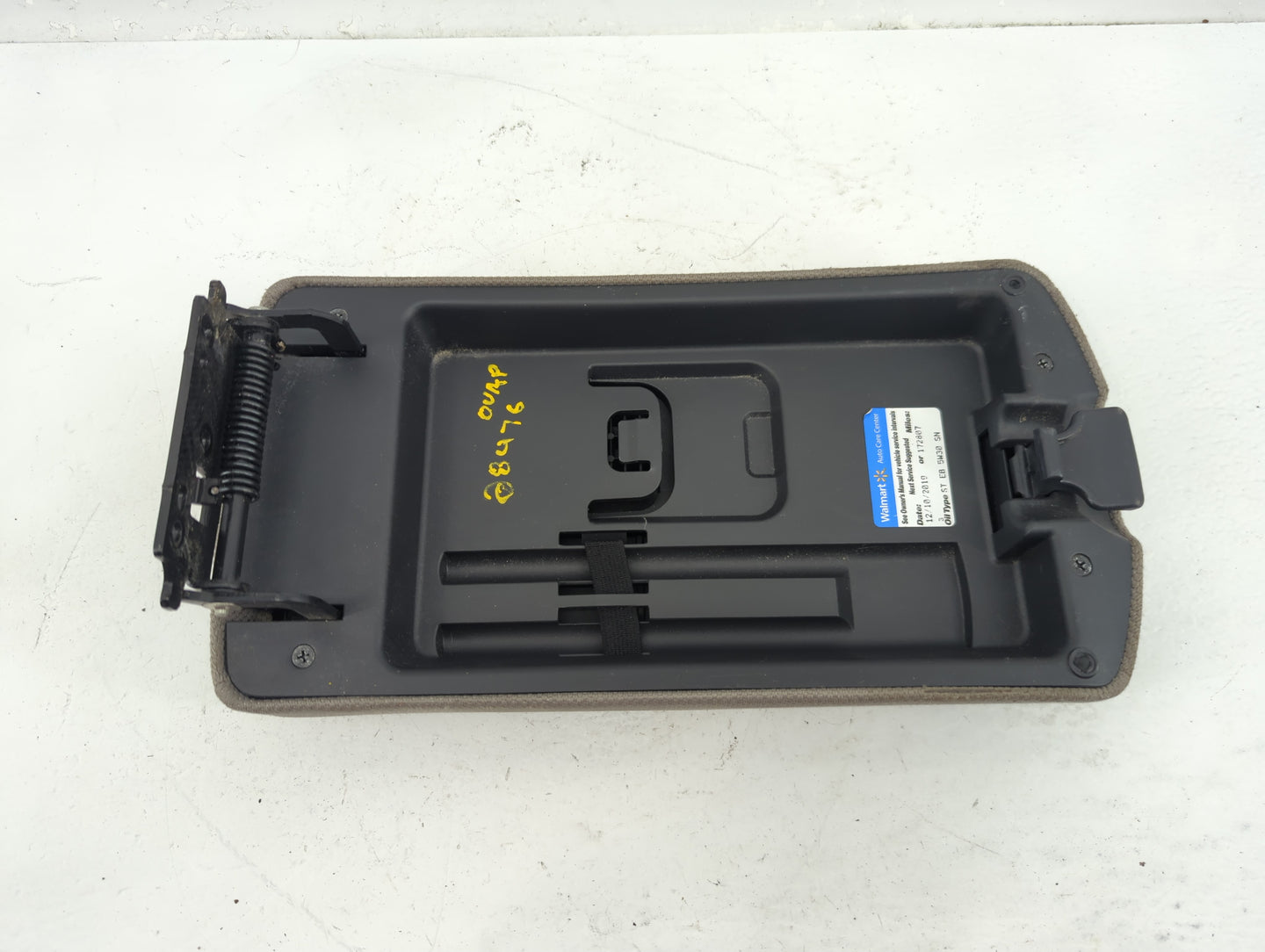 2011-2012 Nissan Rogue Center Console Armrest Cover Lid Fits Fits 2011 2012 OEM Used Auto Parts - Oemusedautoparts1.com