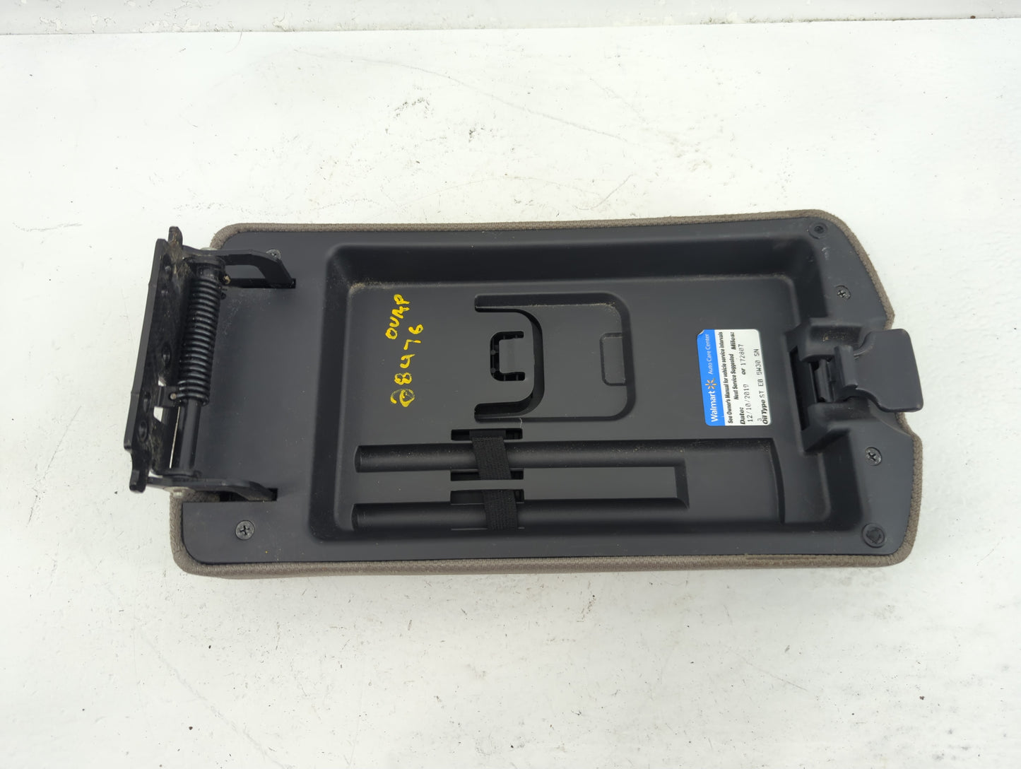 2011-2012 Nissan Rogue Center Console Armrest Cover Lid Fits Fits 2011 2012 OEM Used Auto Parts - Oemusedautoparts1.com