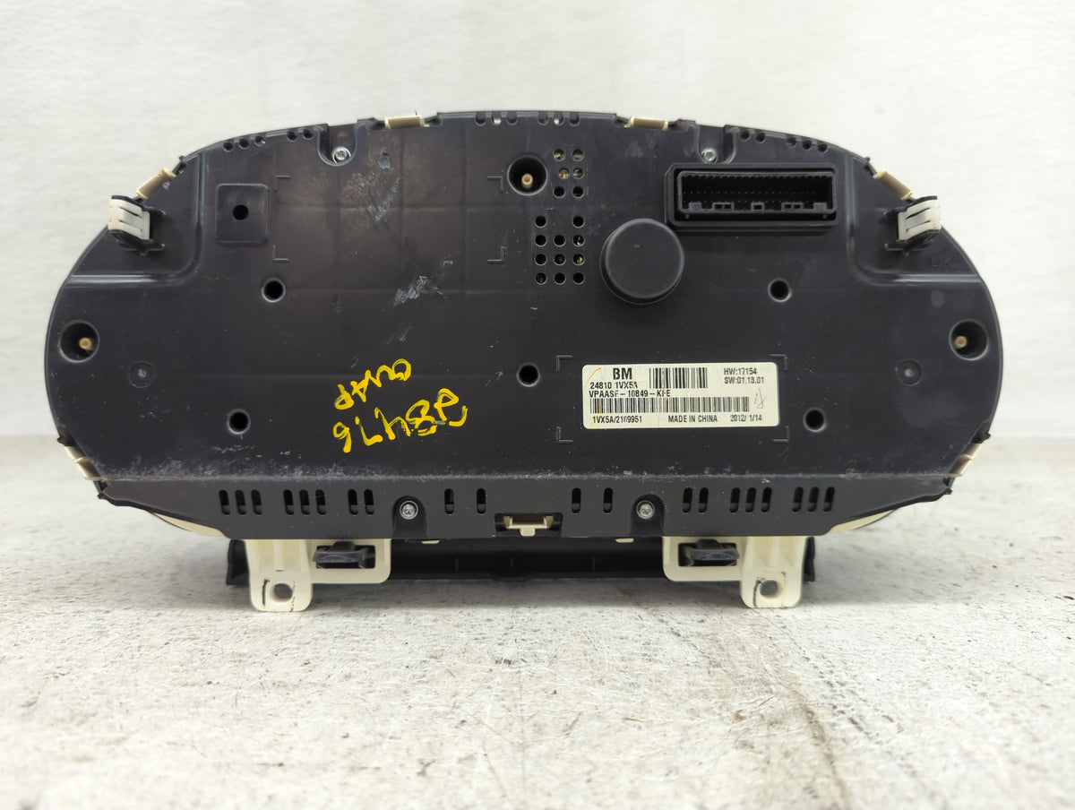 2012-2015 Nissan Rogue Instrument Cluster Speedometer Gauges P/N:24810 1VX5A Miles:155K Fits Fits 2012 2013 2014 2015 OEM Us