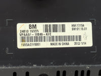 2012-2015 Nissan Rogue Instrument Cluster Speedometer Gauges P/N:24810 1VX5A Miles:155K Fits Fits 2012 2013 2014 2015 OEM Us