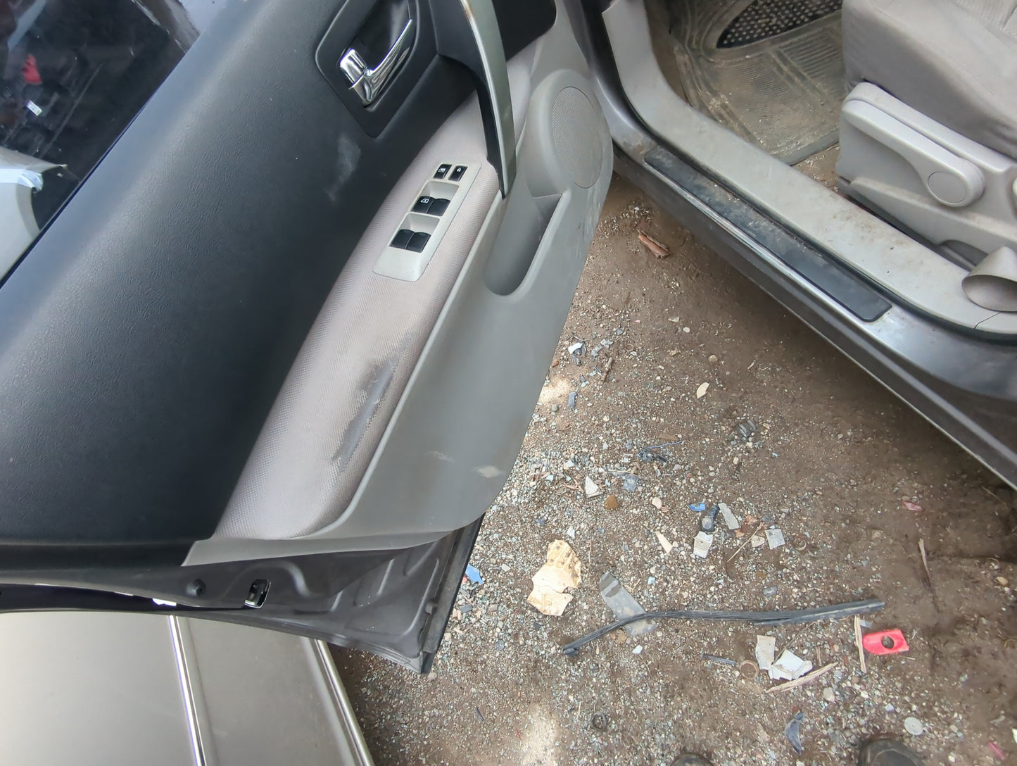 2012 Nissan Rogue Front Left Driver Interior Door Panel Trim - Oemusedautoparts1.com
