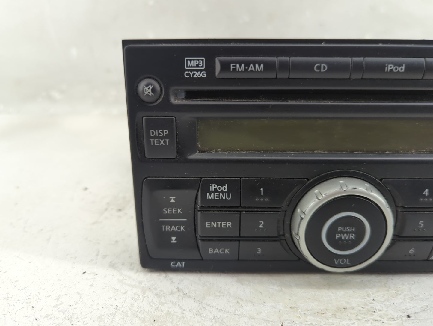 2011-2015 Nissan Rogue Radio AM FM Cd Player Receiver Replacement Fits Fits 2011 2012 2013 2014 2015 OEM Used Auto Parts - O