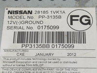 2011-2015 Nissan Rogue Radio AM FM Cd Player Receiver Replacement P/N:28185 1VK1A Fits Fits 2011 2012 2013 2014 2015 OEM Use