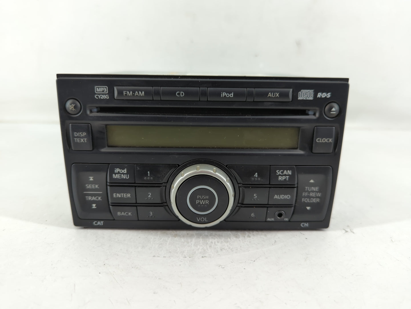 2011-2015 Nissan Rogue Radio AM FM Cd Player Receiver Replacement P/N:28185 1VK1A Fits Fits 2011 2012 2013 2014 2015 OEM Use